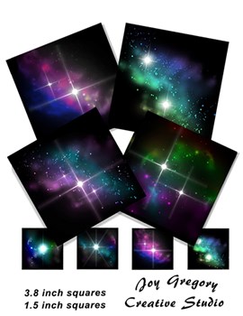 Coaster Images Galaxy Collection 1 - 3.8 x 3.8 Inches