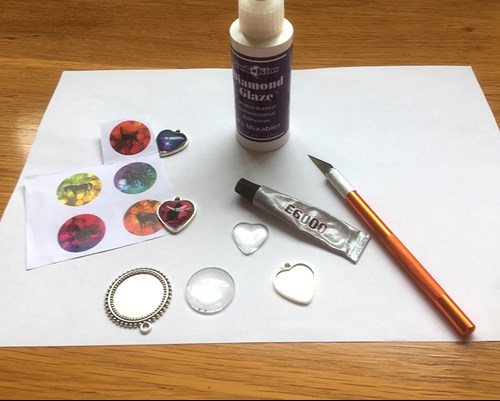 Photo Jewelry Glue. Glamour Seal Glass Cabochon Glue for Glass