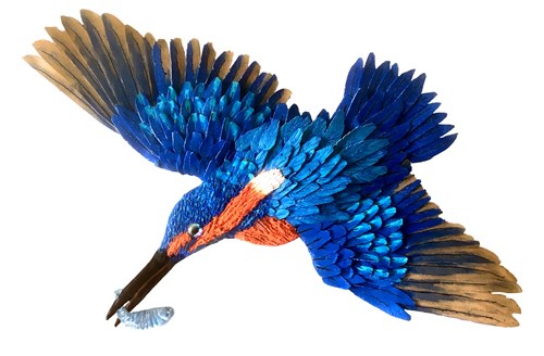 Kingfisher Wall Sculpture