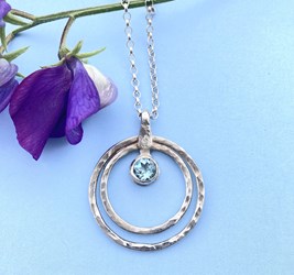 Handcrafted Silver Pendants and Earrings